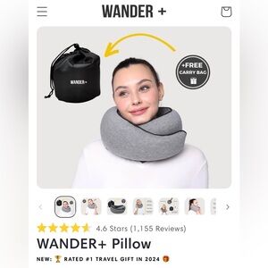 Wander+ Travel Pillow
